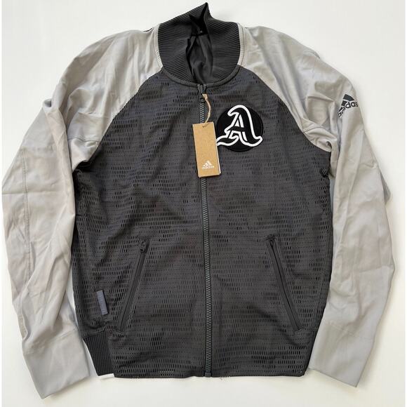 Adidas VRCT Primeblue Gray Jacket FP8121 Men’s Size S $100 NWT - Picture 7 of 9